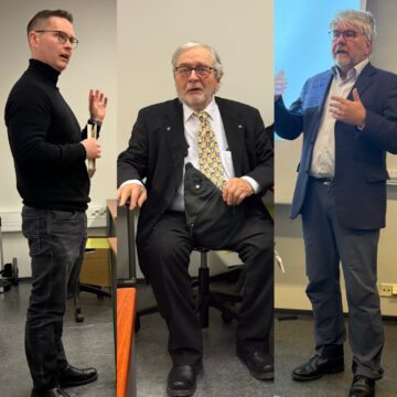 3 Information System professors - Matti Mäntymäki, Markku Nurminen, Jukka Heikkilä