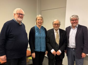 The team! John Stotesbury, Susanna Eerola, Markku Nurminen, Jukka Heikkilä